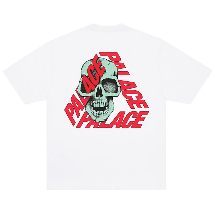 Palace P3 Skull T Shirt White