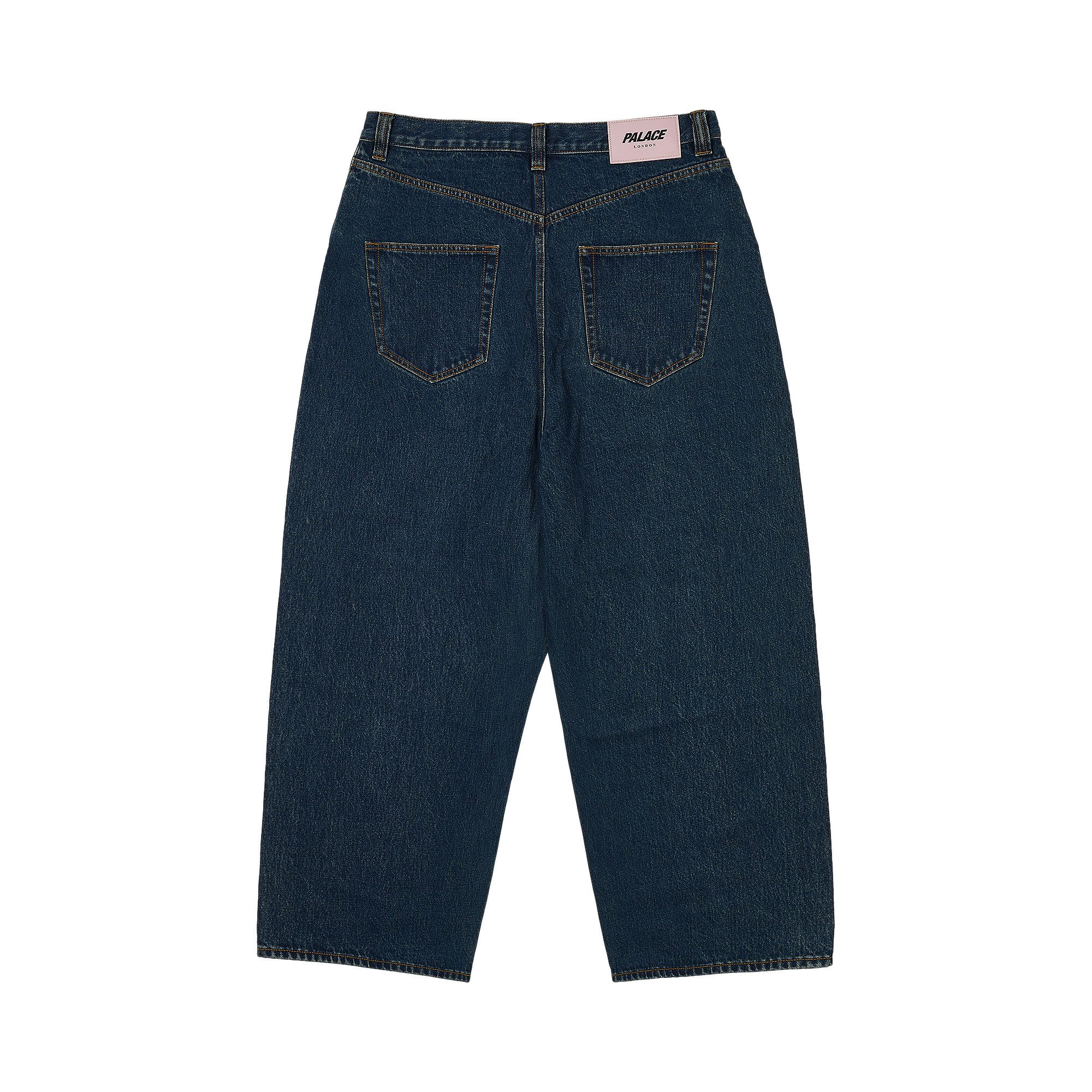 Buy Palace P100 Super Baggy Jean 'Indigo Wash' - P28T035 | GOAT