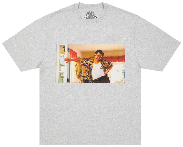 Palace Pal Ace T Shirt Grey Marl