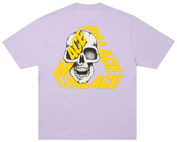 Palace P3 Skull T Shirt Pastel Purple