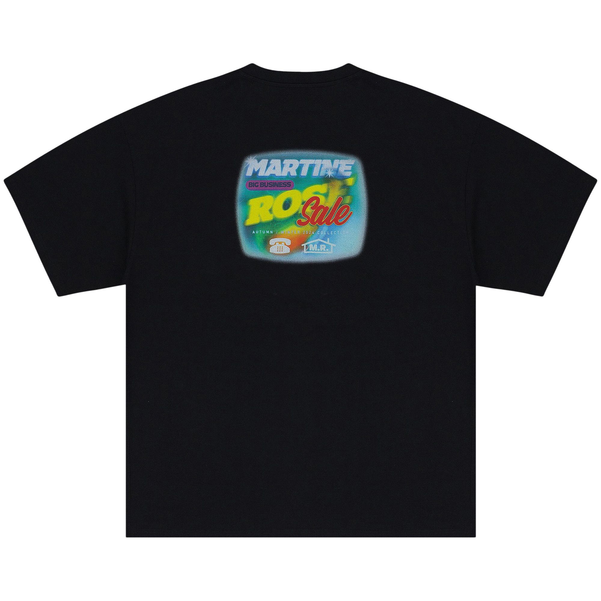 Buy Martine Rose Oversized Short-Sleeve T-Shirt 'Black