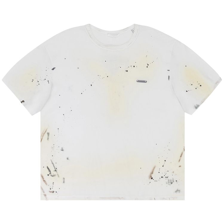 Helmut Lang Painted Tee White