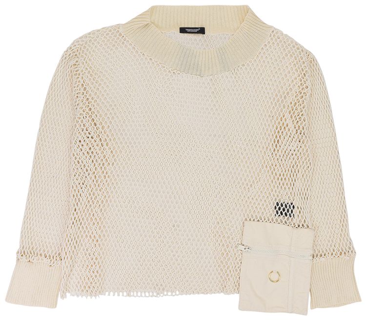 Undercover Patch Pocket Sweater Ivory