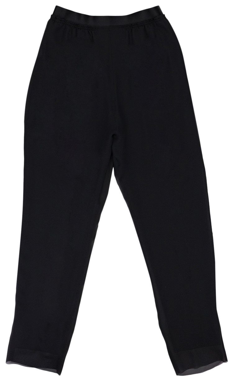 Undercover Mesh Layered Pants Black