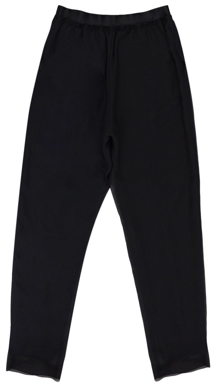 Undercover Mesh Layered Pants Black