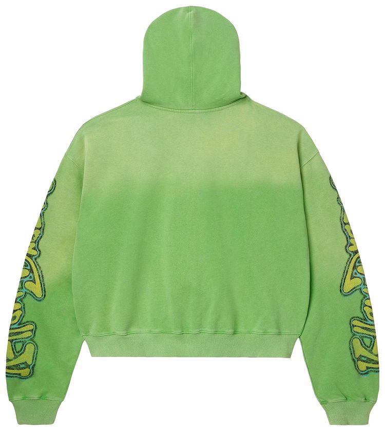 Vale Forever Taz Zip Up Hoodie Lime