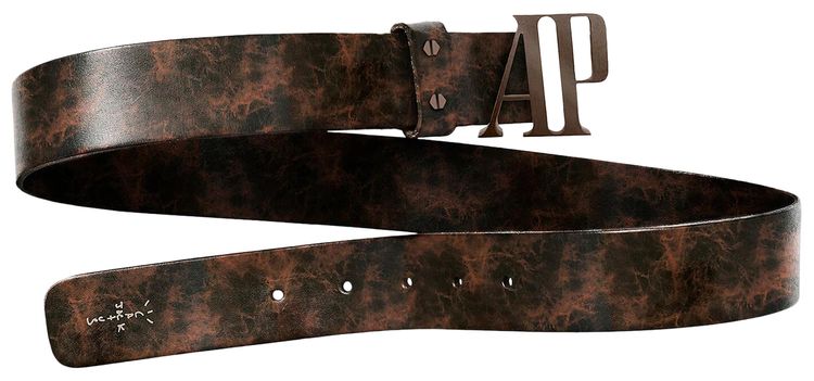 Cactus Jack by Travis Scott x Audemars Piguet Leather Belt Brown
