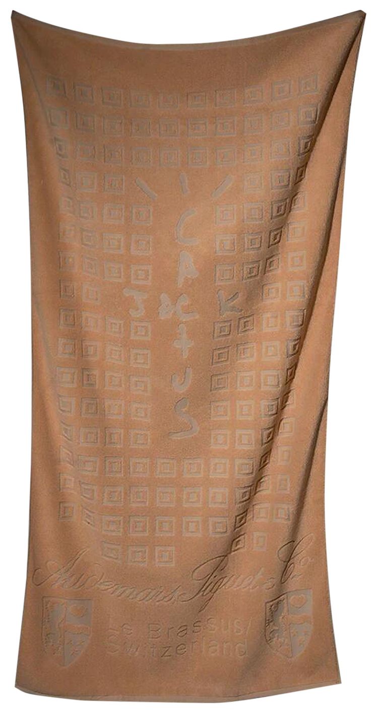 Cactus Jack by Travis Scott x Audemars Piguet Towel Brown