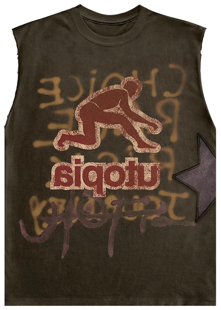 Cactus Jack by Travis Scott T Rexx Muscle Tee Multicolor