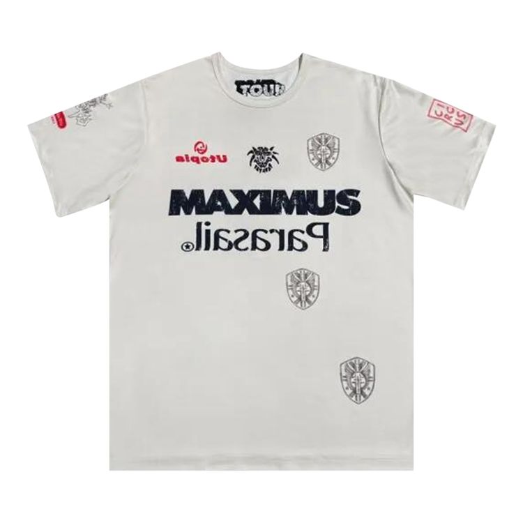 Cactus Jack by Travis Scott England Soccer Jersey White