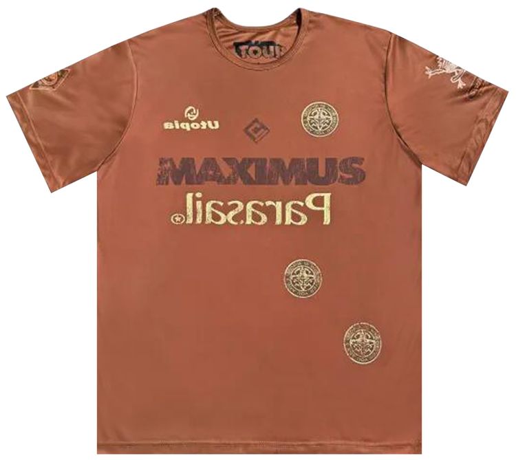 Cactus Jack by Travis Scott Circus Maximus Soccer Jersey Brown