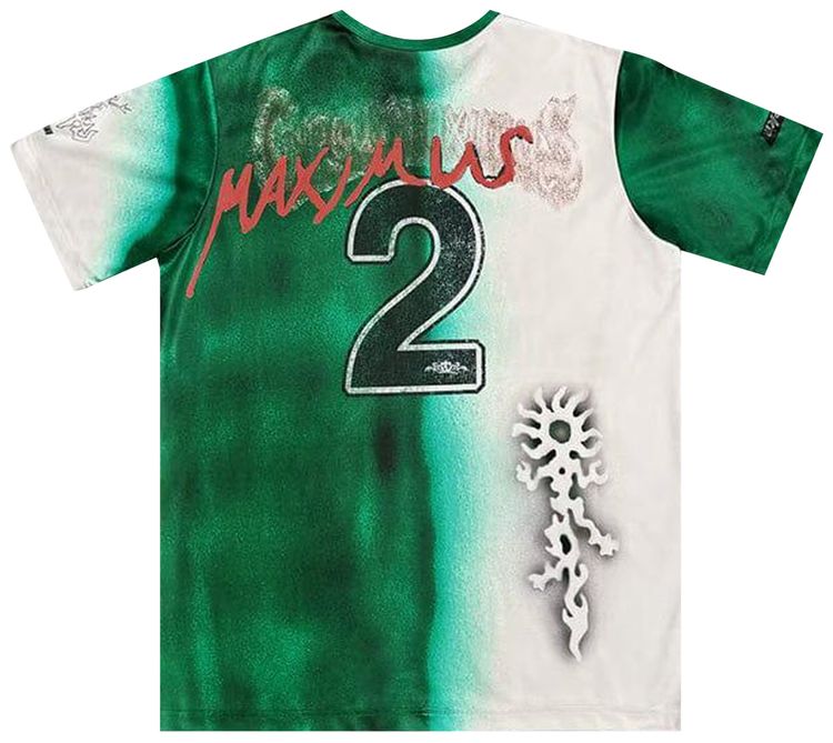 Cactus Jack by Travis Scott Portugal Soccer Jersey Multicolor