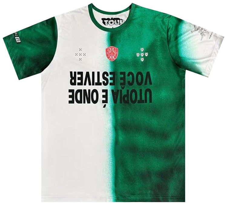 Cactus Jack by Travis Scott Portugal Soccer Jersey Multicolor
