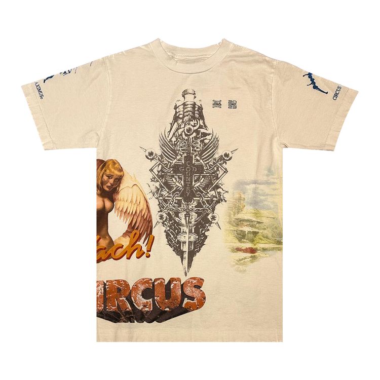 Cactus Jack by Travis Scott See The Future Tee White