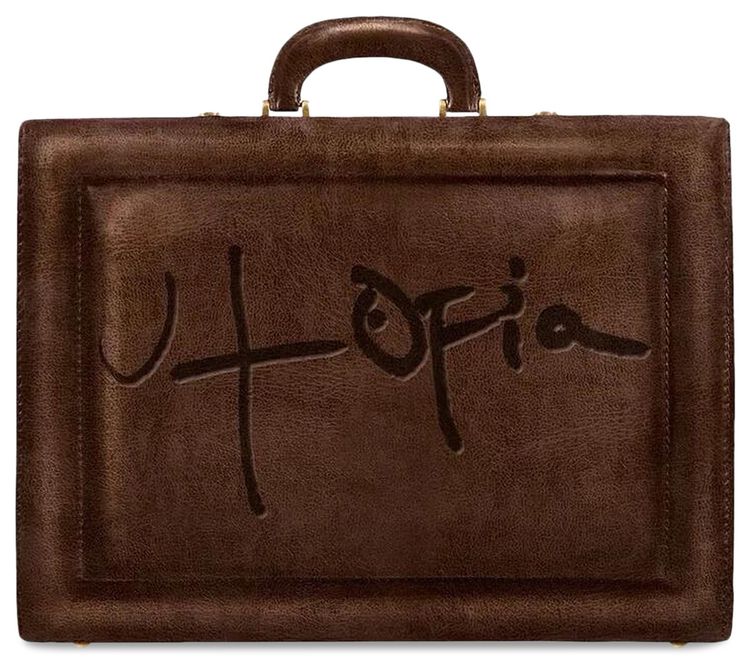 Cactus Jack by Travis Scott Utopia Briefcase Brown