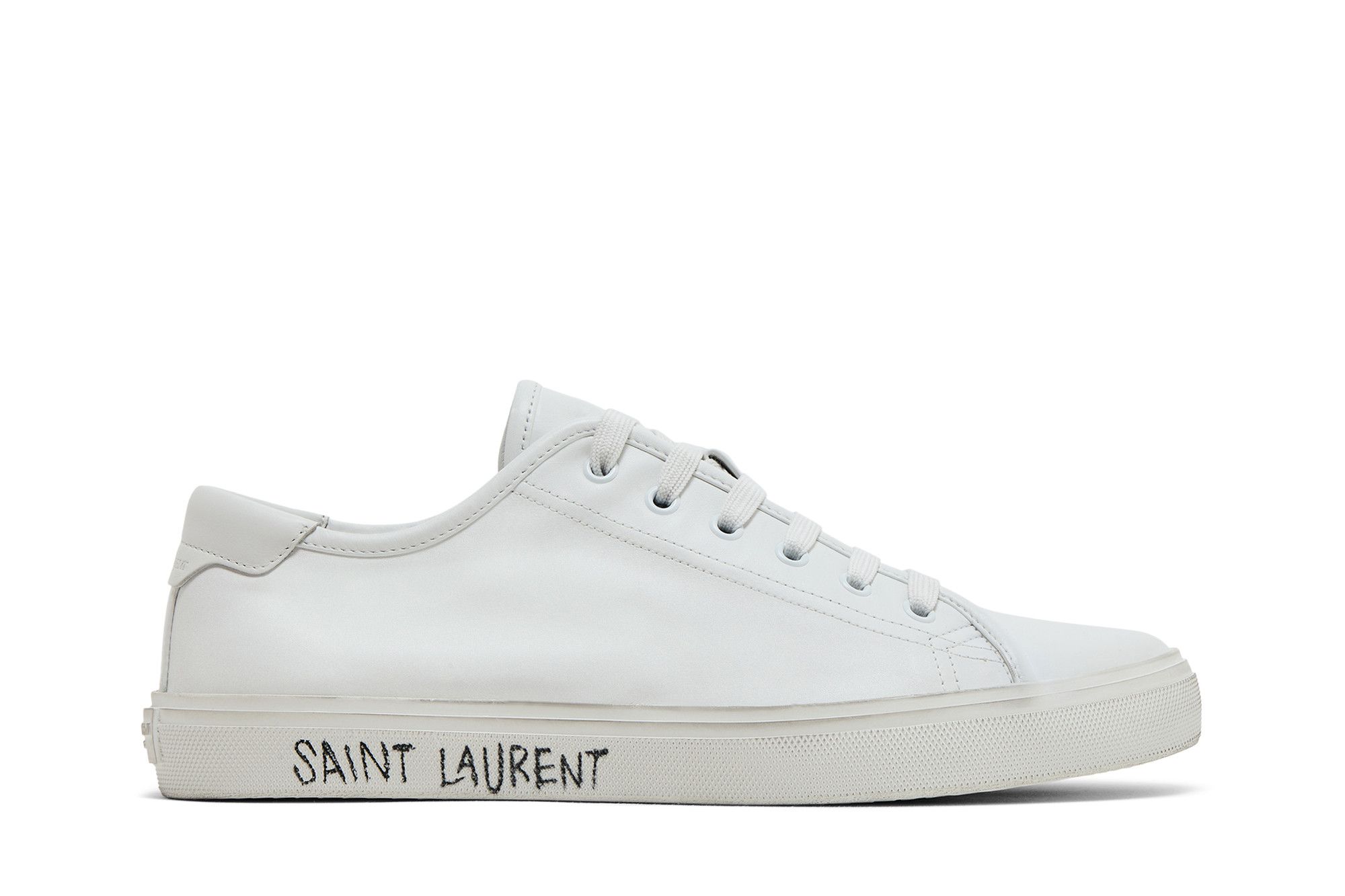 Buy Saint Laurent Malibu Low 'Optic White' - 649250 00NG0
