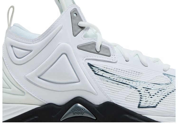 Mizuno Wave Momentum 3 Mid White Black