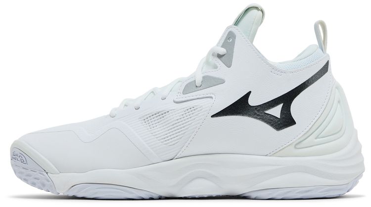 Mizuno Wave Momentum 3 Mid White Black