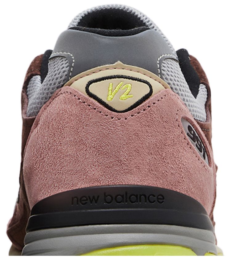 New Balance 991v2 Made in England Rosewood