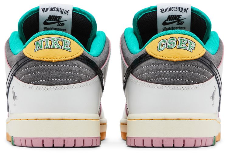 CSEF x Dunk Low SB White Clear Emerald