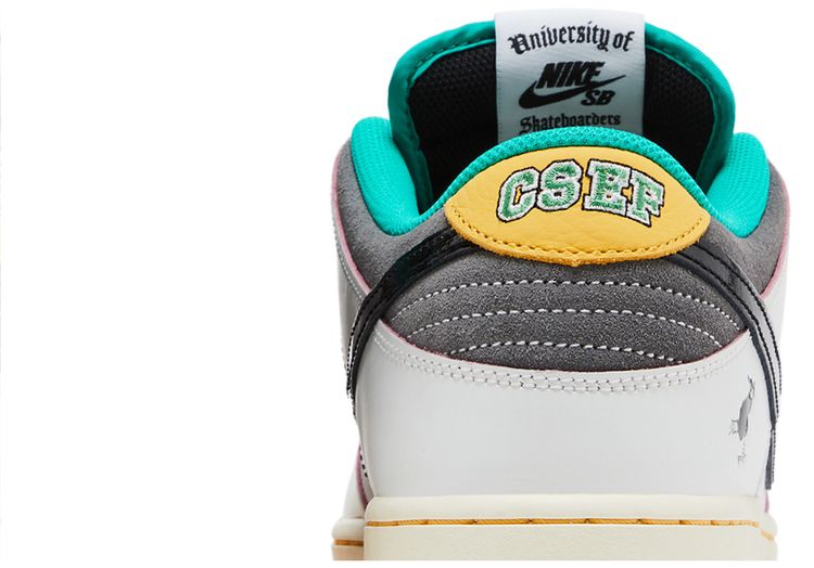 CSEF x Dunk Low SB White Clear Emerald