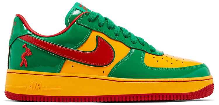 Lil Yachty x Air Force 1 Low Concrete Boys   Lucky Green