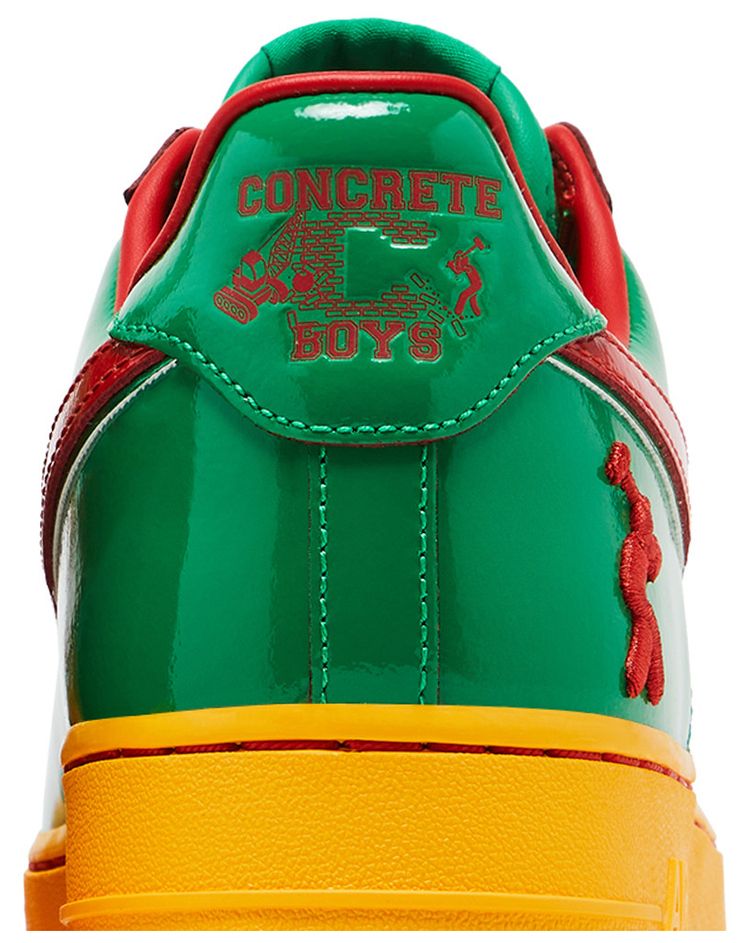 Lil Yachty x Air Force 1 Low Concrete Boys   Lucky Green