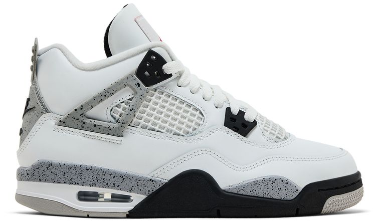 Air Jordan 4 Retro OG GS White Cement 2025