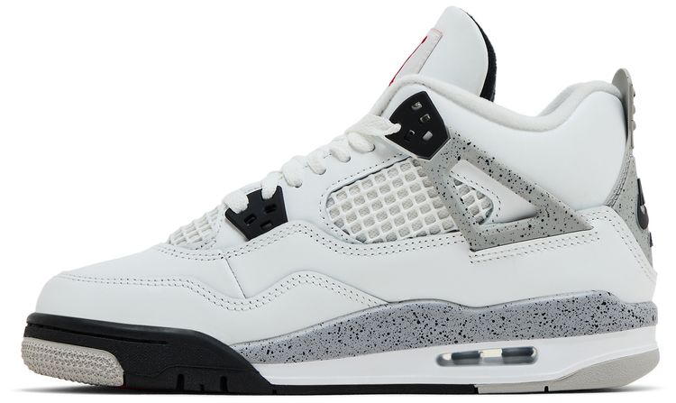 Air Jordan 4 Retro OG GS White Cement 2025