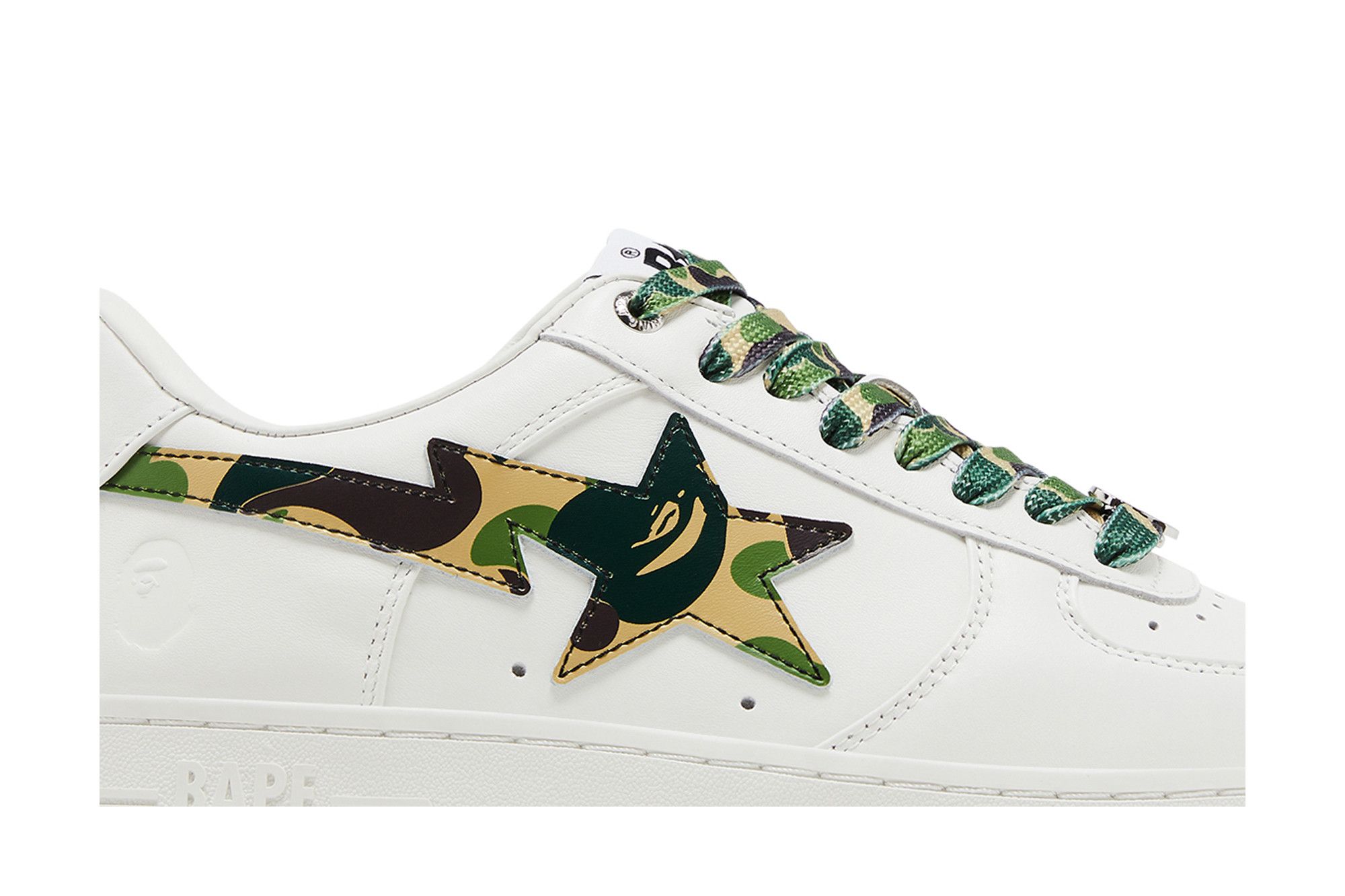 BAPESTA LOW ABC CAMO US9 27CM A Bathing Ape Bape Sta Bapesta Low 