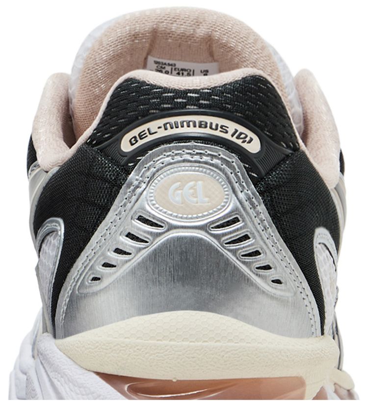 Asics Gel Nimbus 101 White Obsidian Grey