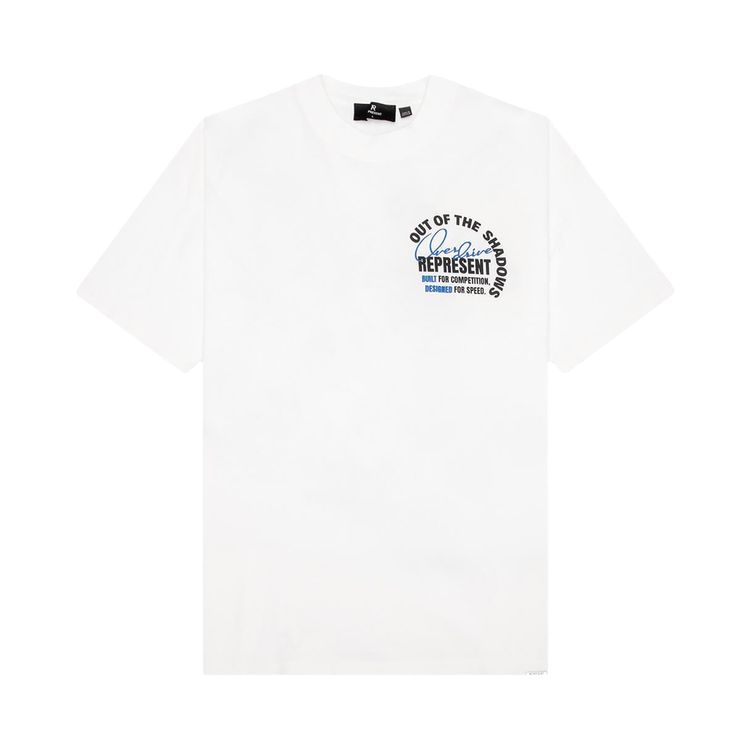 Represent Clo Out Of The Shadows T Shirt Flat White