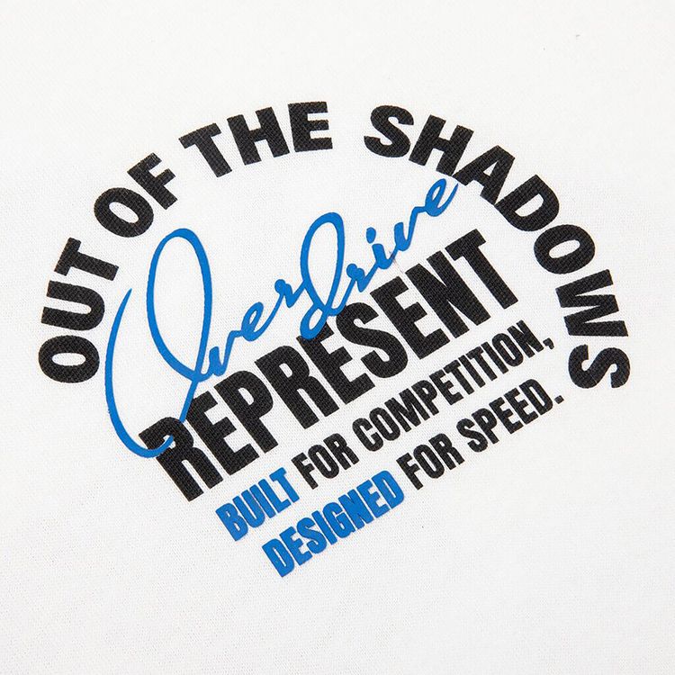 Represent Clo Out Of The Shadows T Shirt Flat White