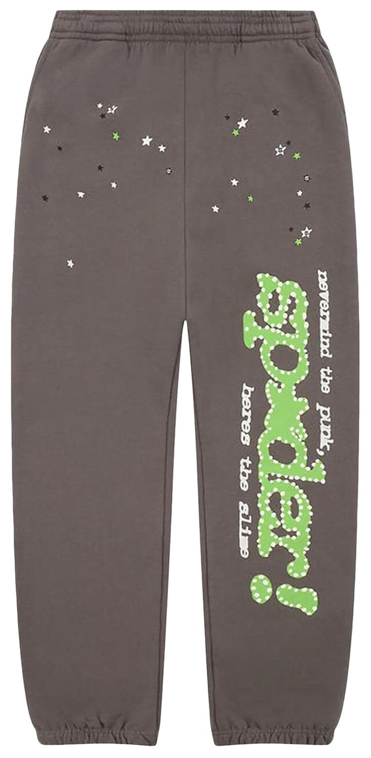 Sp5der Punk V2 Sweatpant Wait Grey