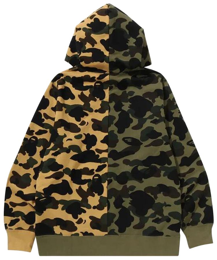 BAPE 1st Camo Separate Pullover Hoodie Multicolor