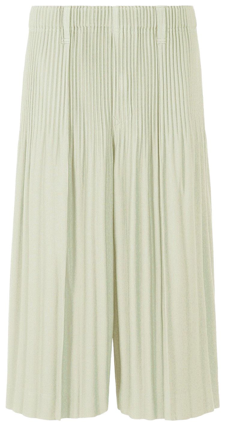 Homme Plisse Issey Miyake Tailored Pleats 1 Shorts Frosty Grey