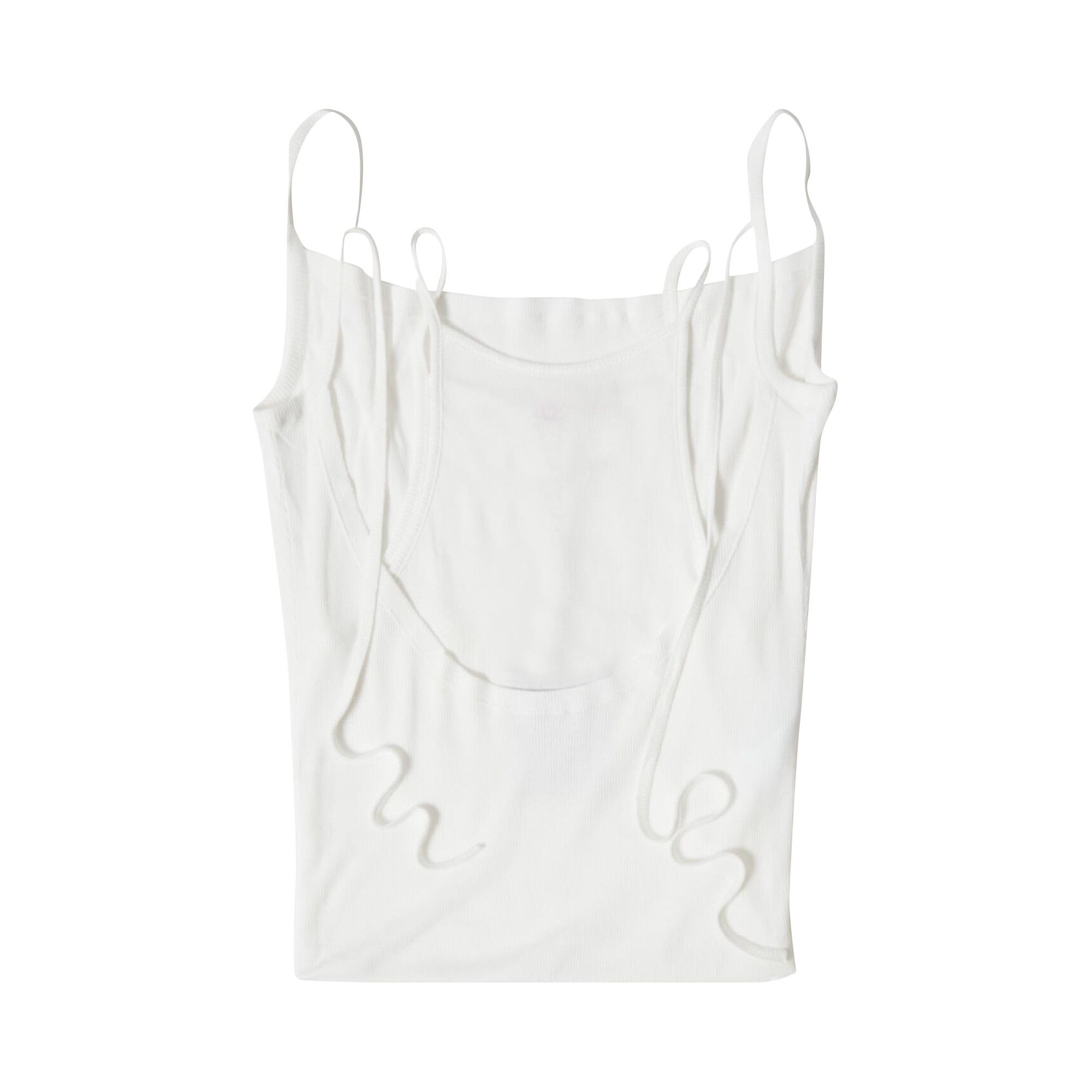 Buy Eckhaus Latta Flip Tank 'Chalk' - 1205 EL PS25 CH | GOAT