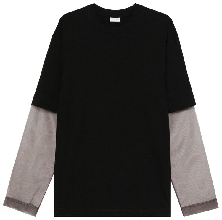 Dries Van Noten Hemal T Shirt Black