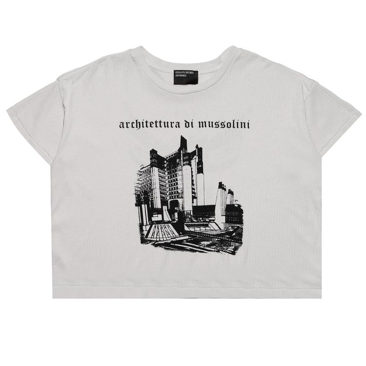 Enfants Riches Deprimes Tabac Rat Mesh Shirt Faded White