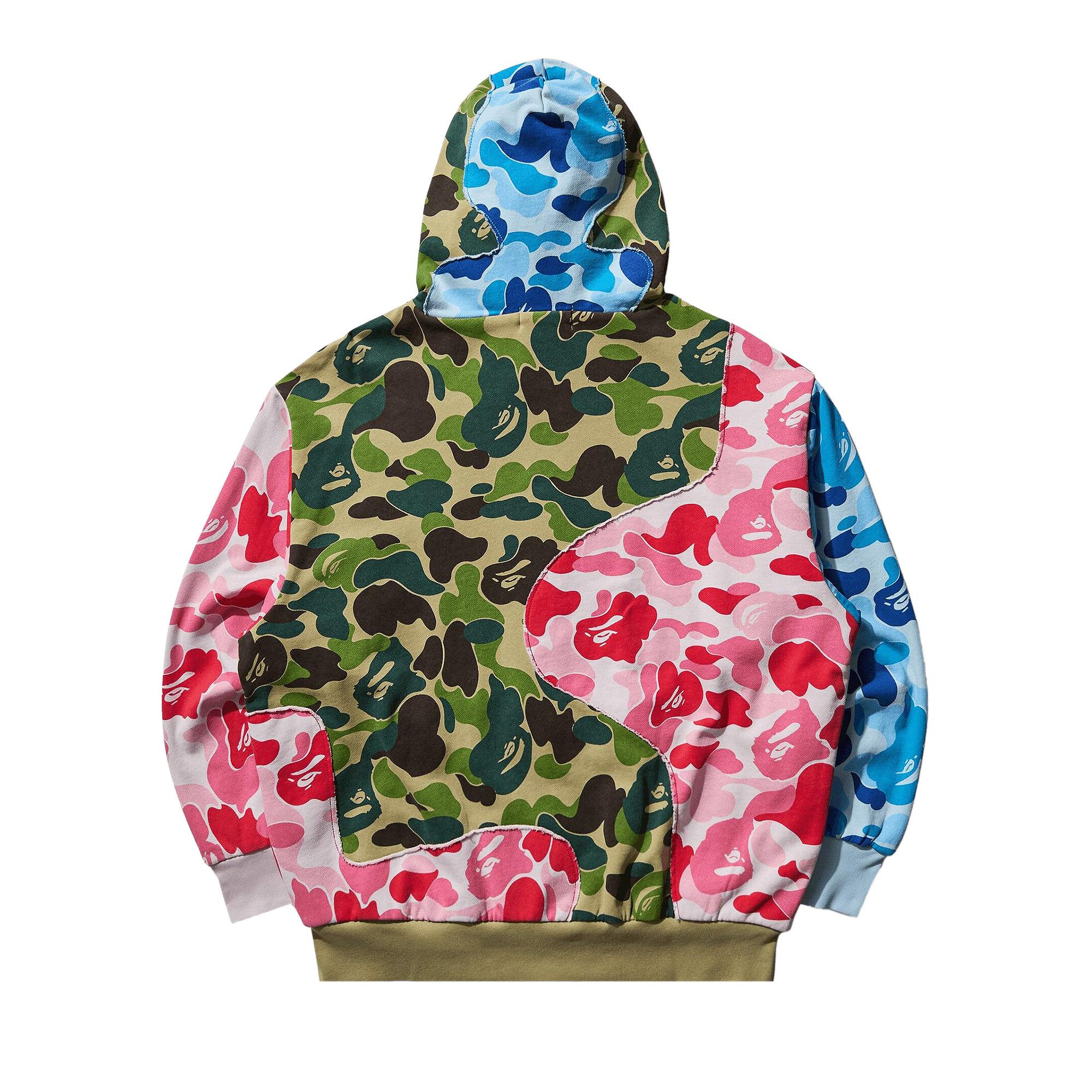 Buy BAPE ABC Camo Patchwork Relaxed Fit Zip Hoodie