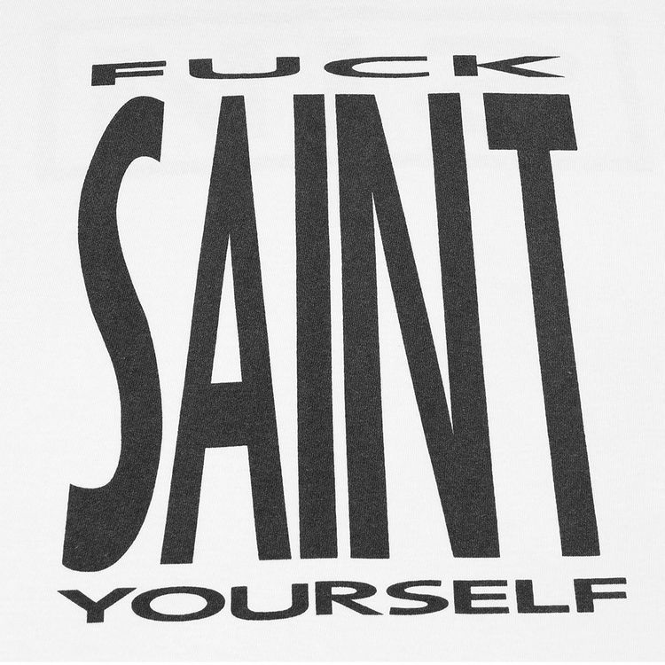 SAINT Mxxxxxx Saint Short Sleeve Tee White