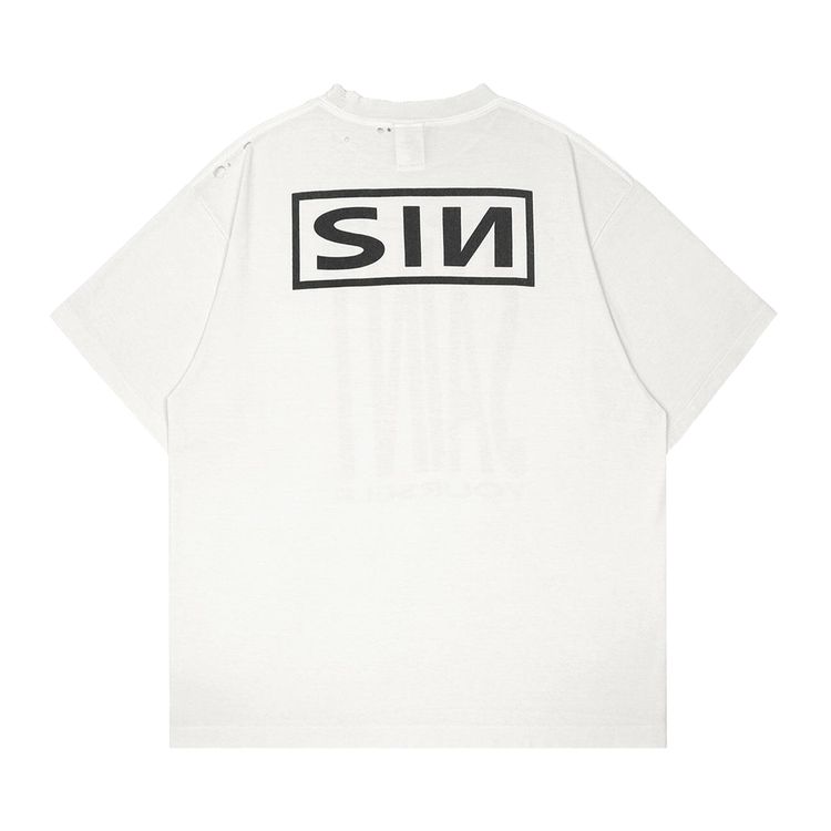 SAINT Mxxxxxx Saint Short Sleeve Tee White