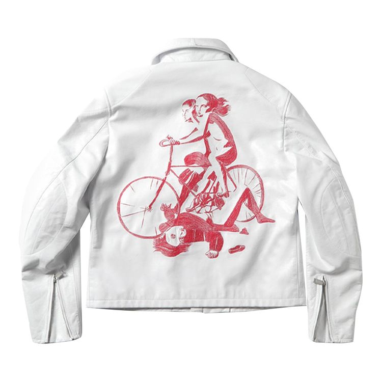 Enfants Riches Deprimes The Bully Jacket WhiteMulticolor