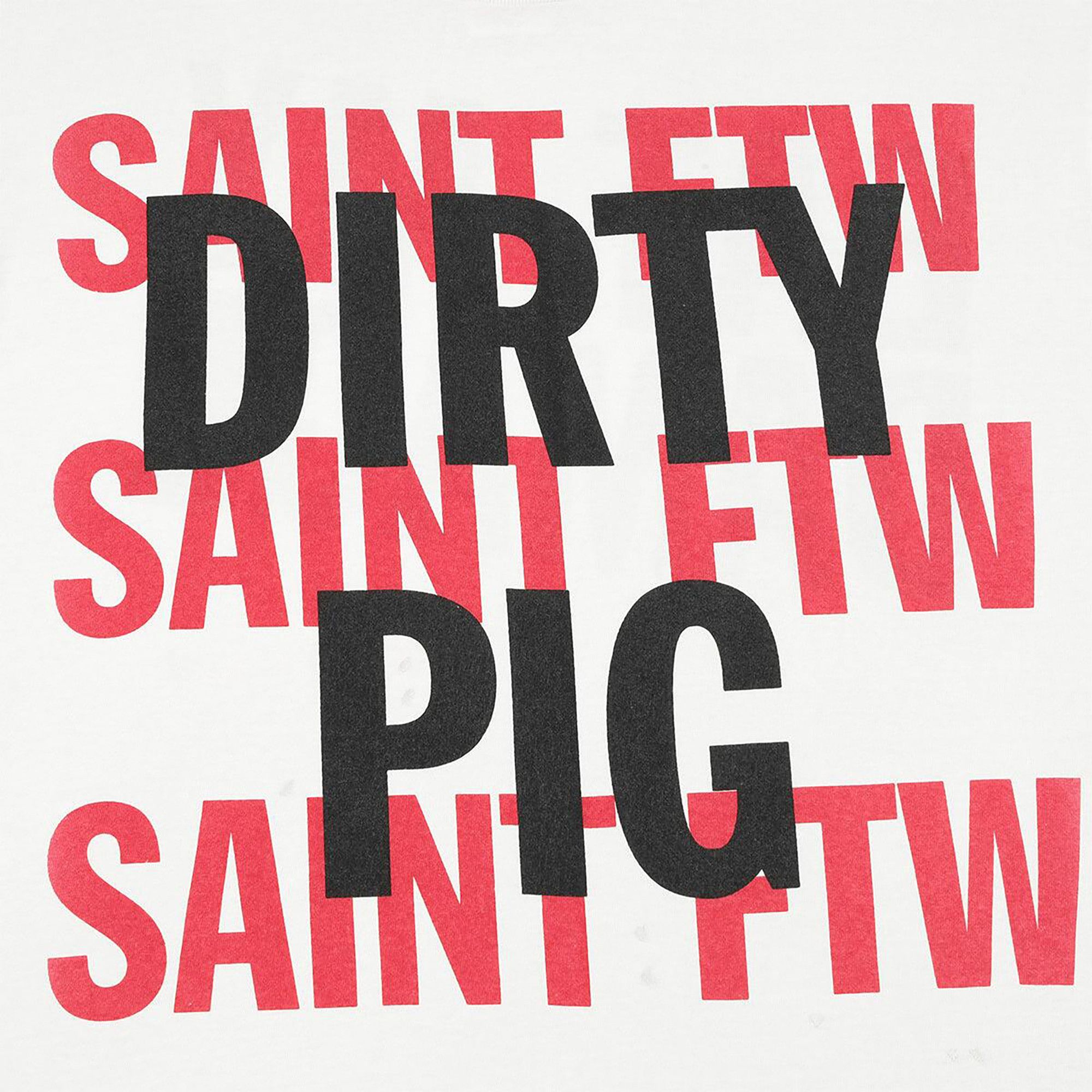 すぐ届く【SAINT Mxxxxxx】Tシャツ DIRTY PIG Buy Saint Mxxxxxx men dirty pig short-sleeved tee for $272