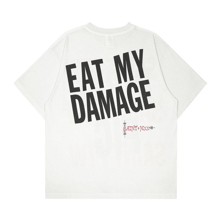 SAINT Mxxxxxx Dirty Pig Short Sleeve Tee White