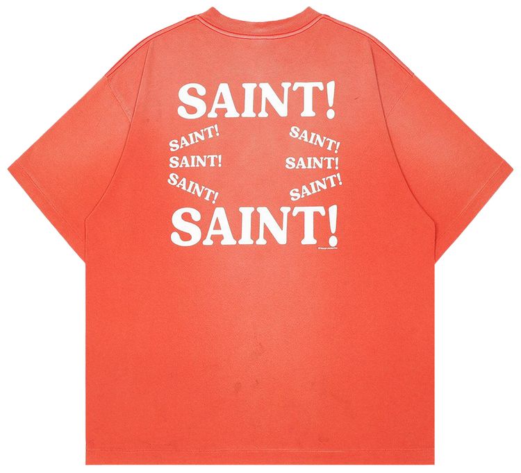 SAINT Mxxxxxx Saint Short Sleeve Tee Red