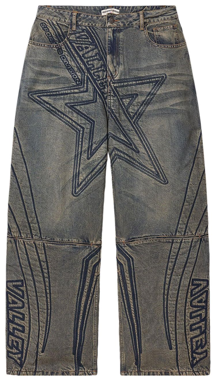 Vale Forever Motocroxxx Pines Denim Mid Rinsed