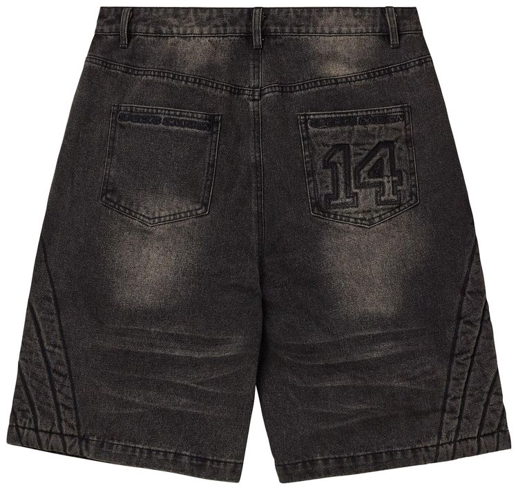 Vale Forever Motocroxxx Jorts Black