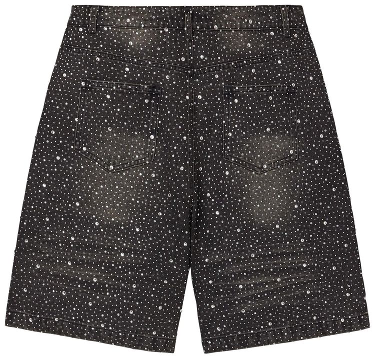 Vale Forever Rainstorm Jorts Black