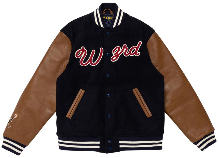 Human Made x Kid Cudi Varsity Jacket Navy